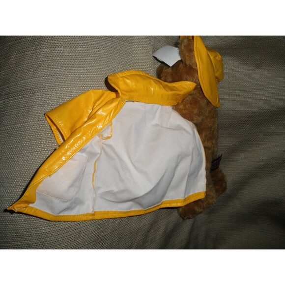 NEW BY TOBY, 2001 VINTAGE BEARINGTON PLUSH 13" TEDDY BEAR "DONALD" WITH DUCK - Picture 11 of 12